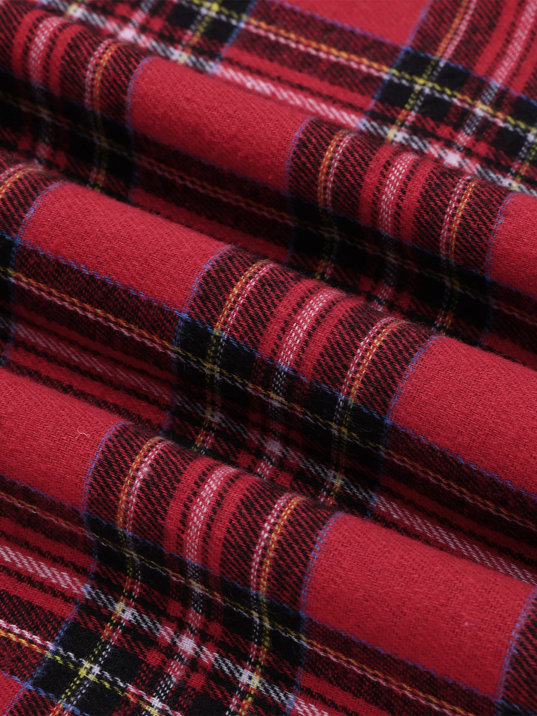 Red 1960s Tartan Plaids Suspender Dress, vintage dress, retro fashion - perfect for women who love vintage and retro fashion