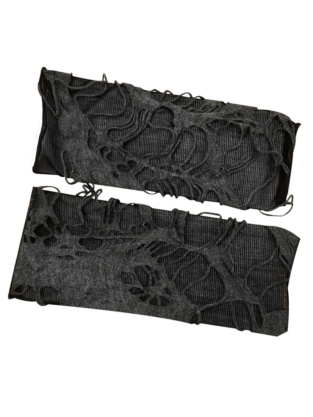 Retro Halloween Ripped Punk Gloves: timeless style reimagined