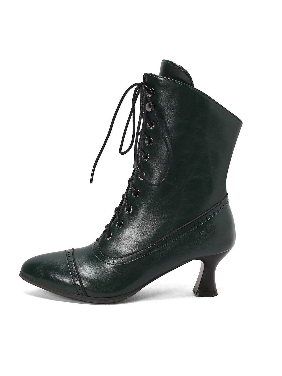 Retro Leather High Heel Boots, vintage fashion, retro style - perfect for women who love vintage and retro fashion