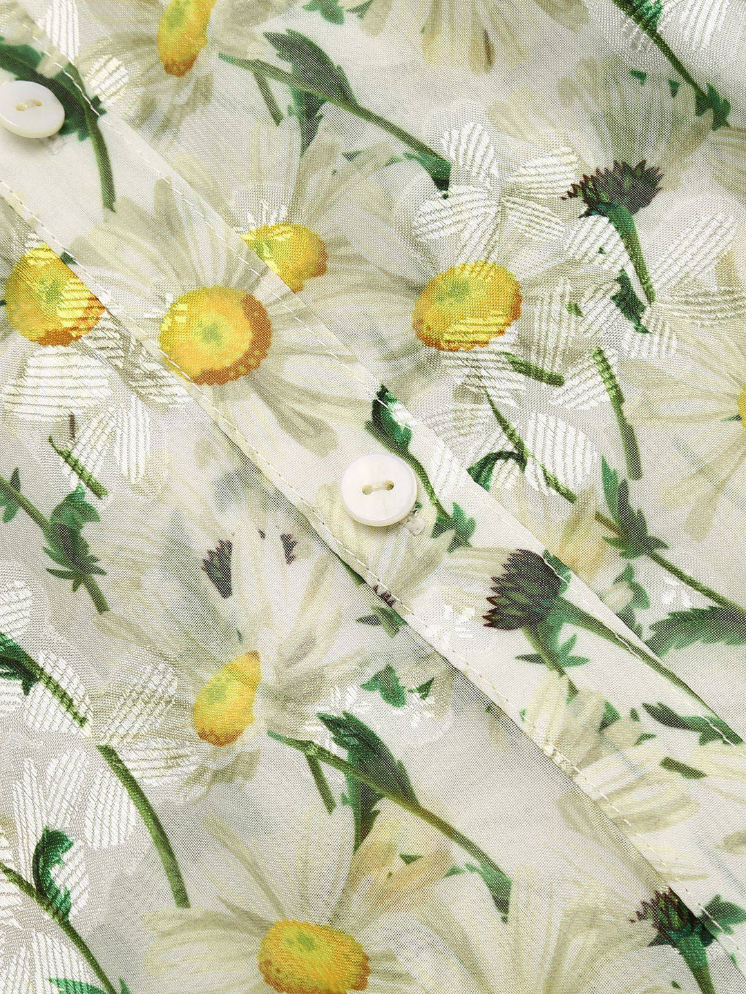 Retro Floral Button Swing Coverup | vintage fashion, retro style
