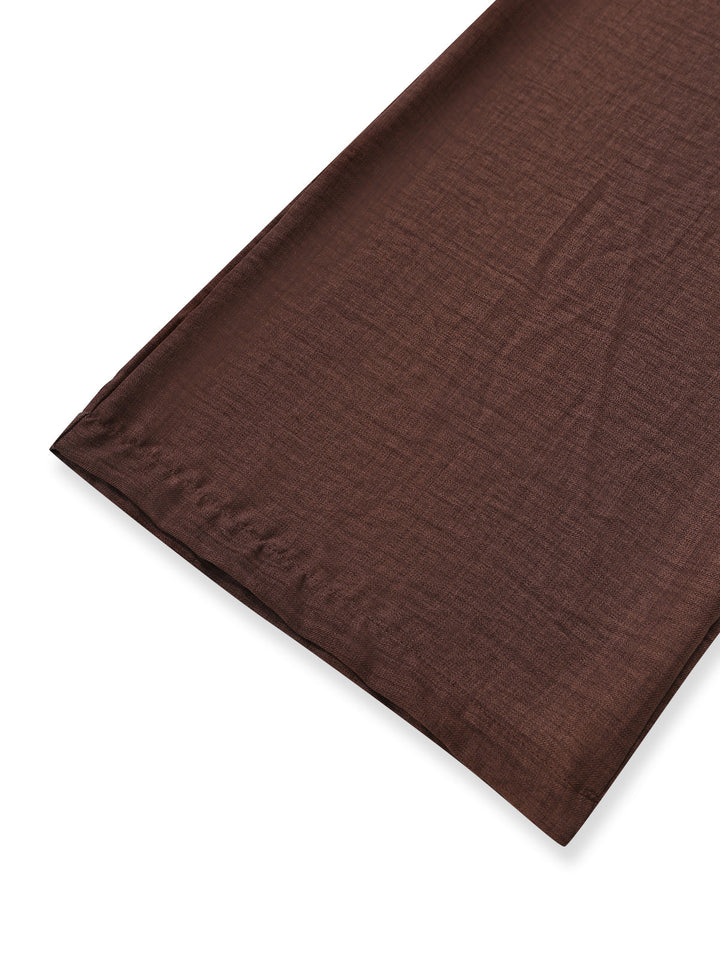 Dark Coffee 1950s V Neck Belted Jumpsuit 2