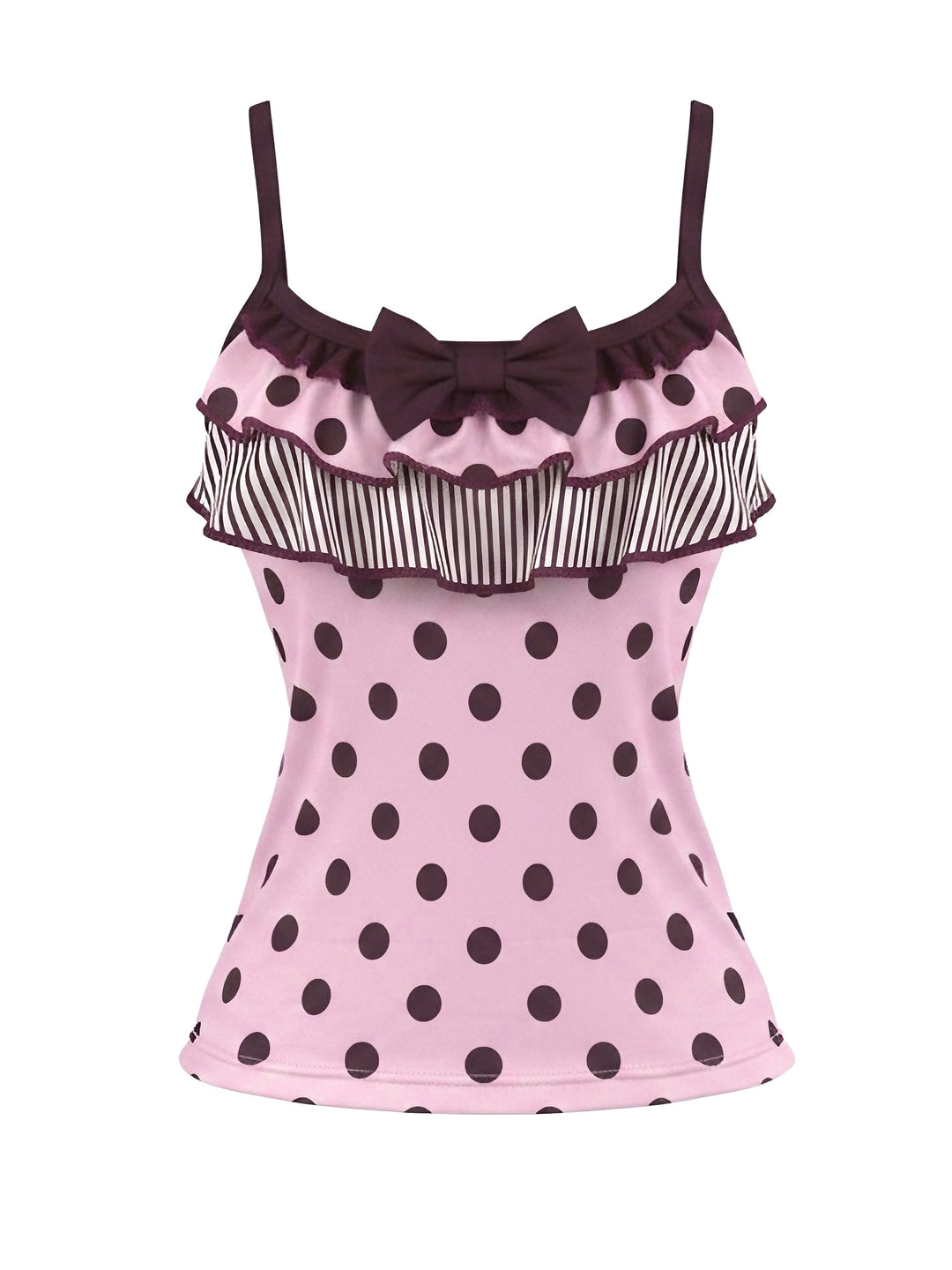 1980s Polka Dot Tank Top