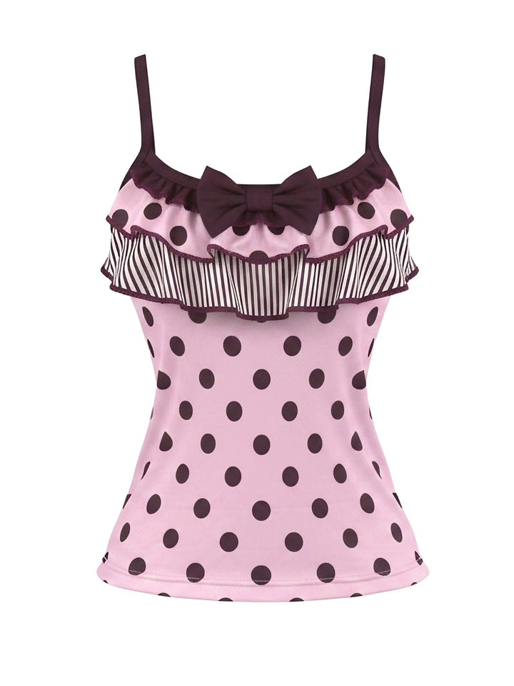 1980s Polka Dot Tank Top