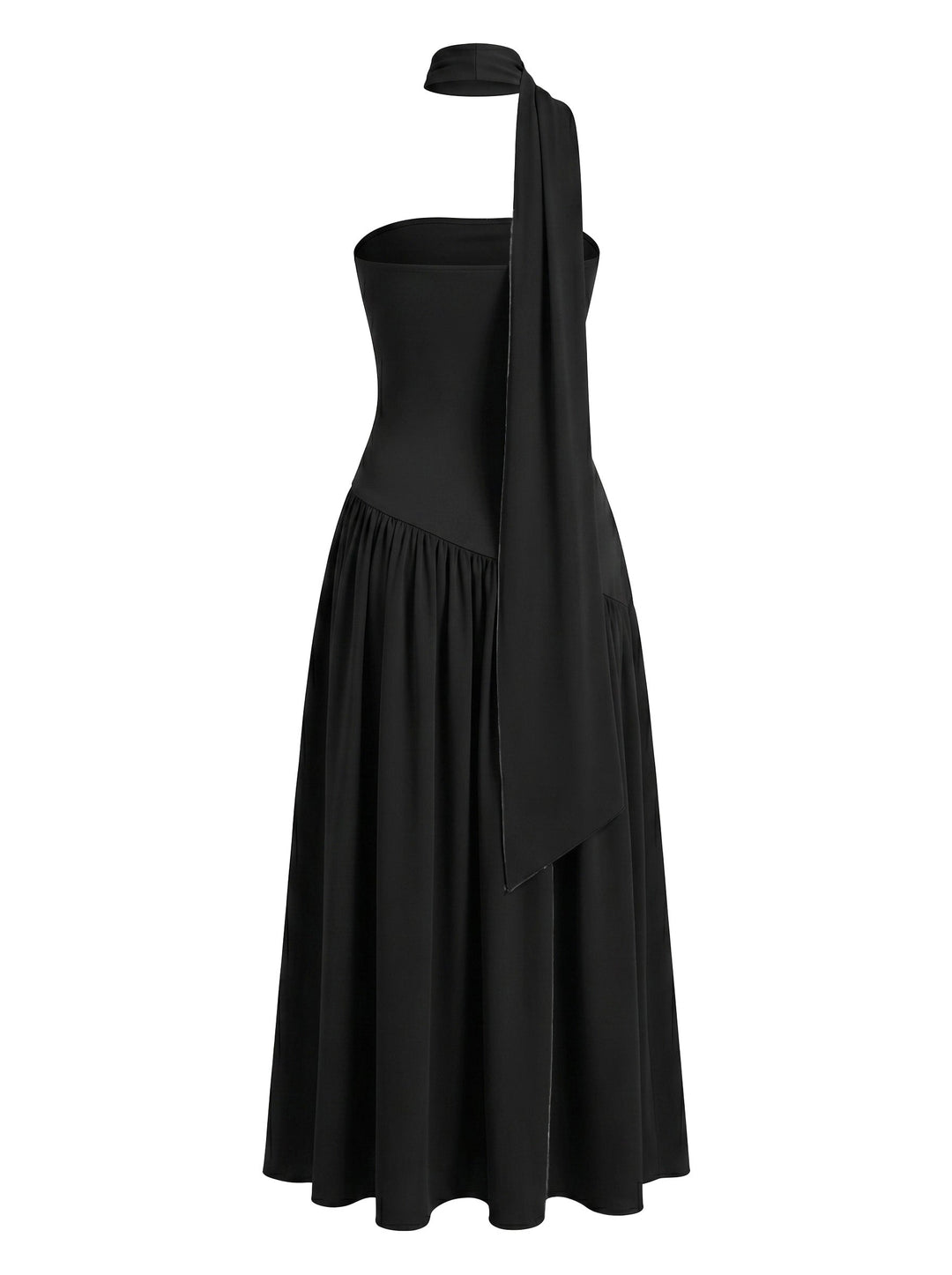 Elegant Black 1930s Vintage Dress 2