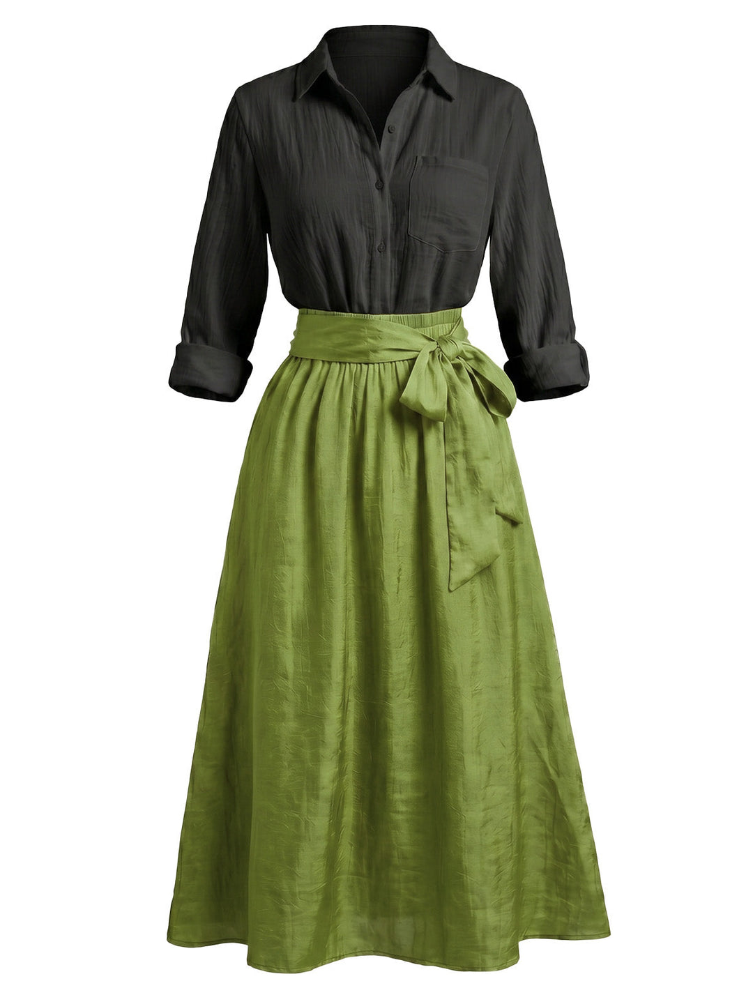 1950s Patchwork Vintage Two Piece Set