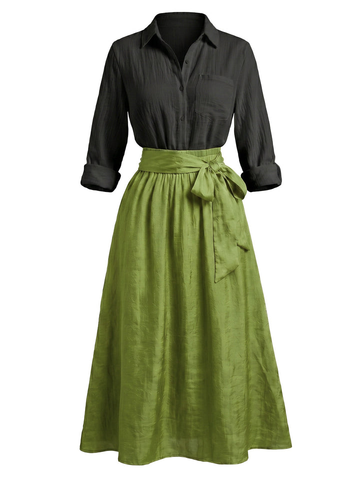 1950s Patchwork Vintage Two Piece Set