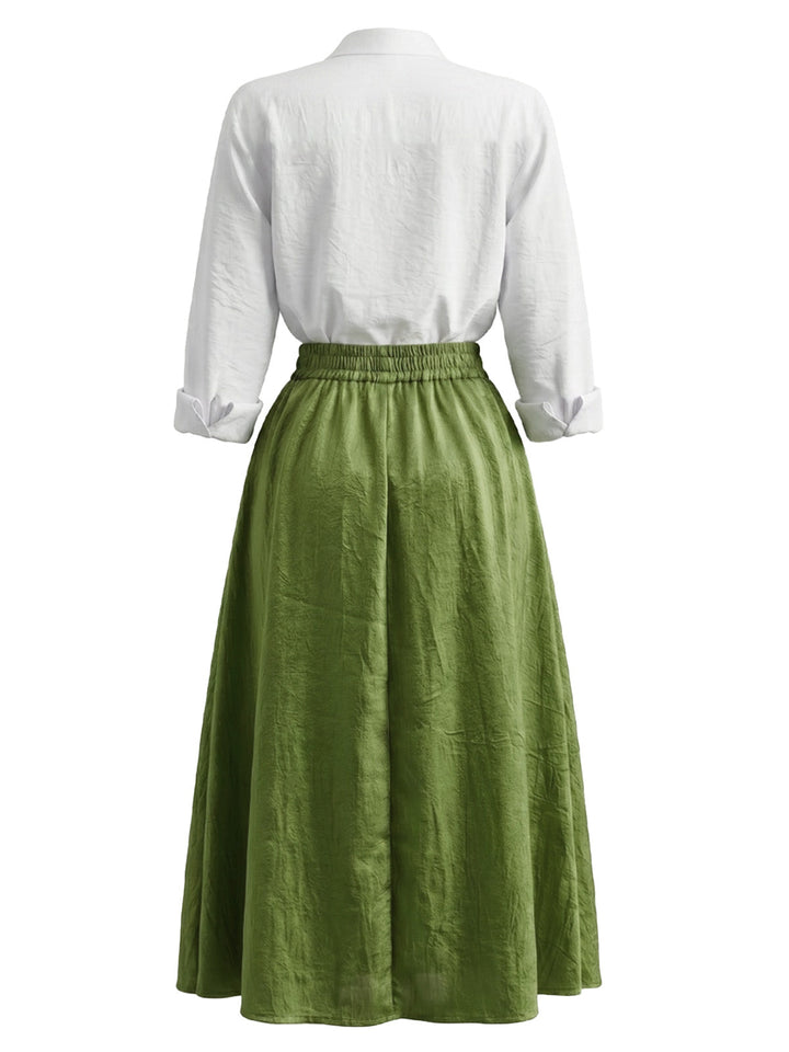 1950s Patchwork Vintage Two Piece Set 6