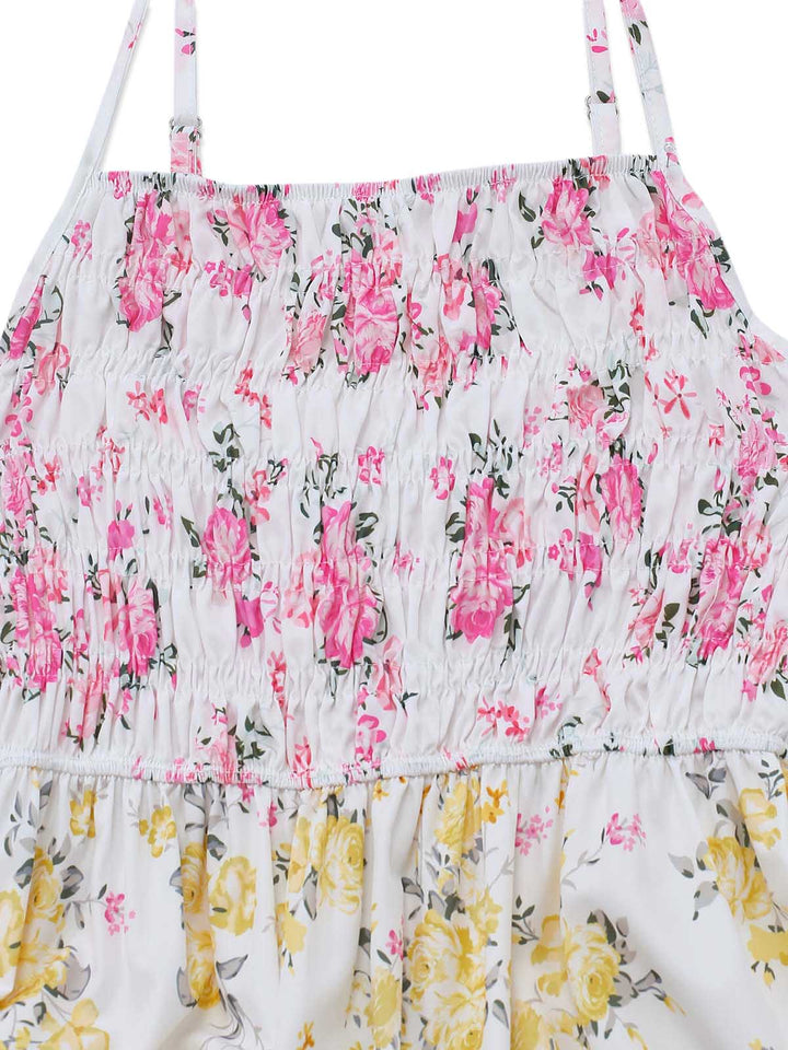 Pat 1950s Floral Lace Patchwork Top 2