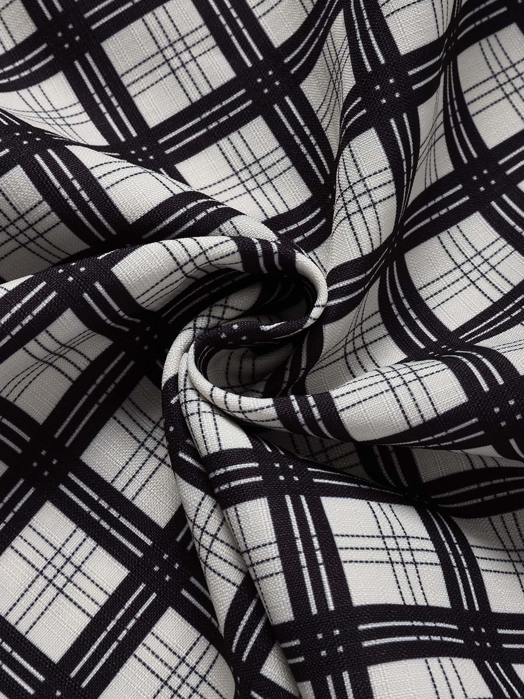[Pre-Sale] Bbww 1950s Plaid Floral V Neck Dress 7