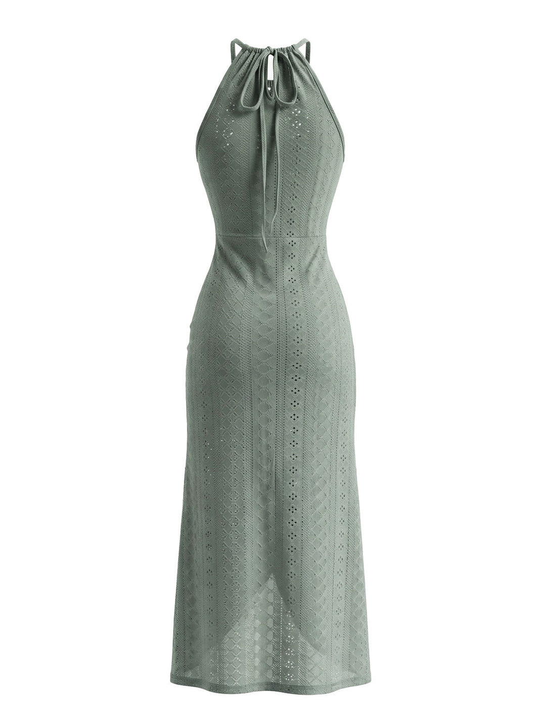 1960s Crochet Halter Cutout Dress, vintage dress, retro fashion - perfect for women who love vintage and retro fashion
