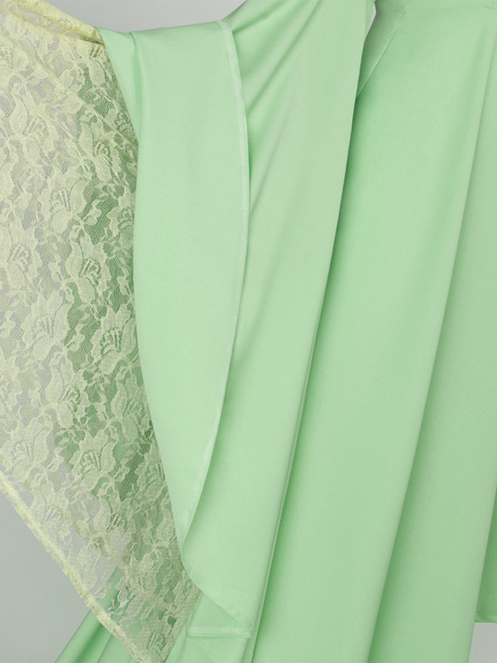 Green 1980s Vintage Retro Dress 4