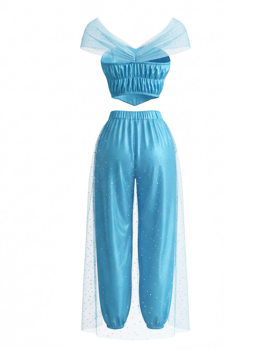 Gem Mesh Princess Cosplay Costume Set