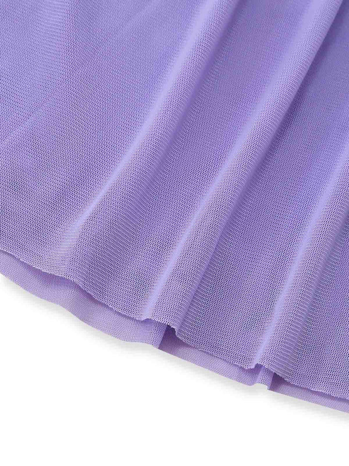 Elegant Lavender Vintage Dress 6