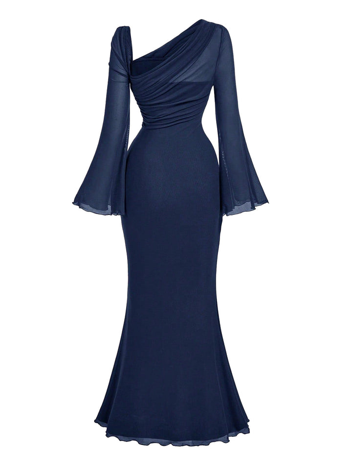 1930s Mermaid Bow Vintage Dress 4