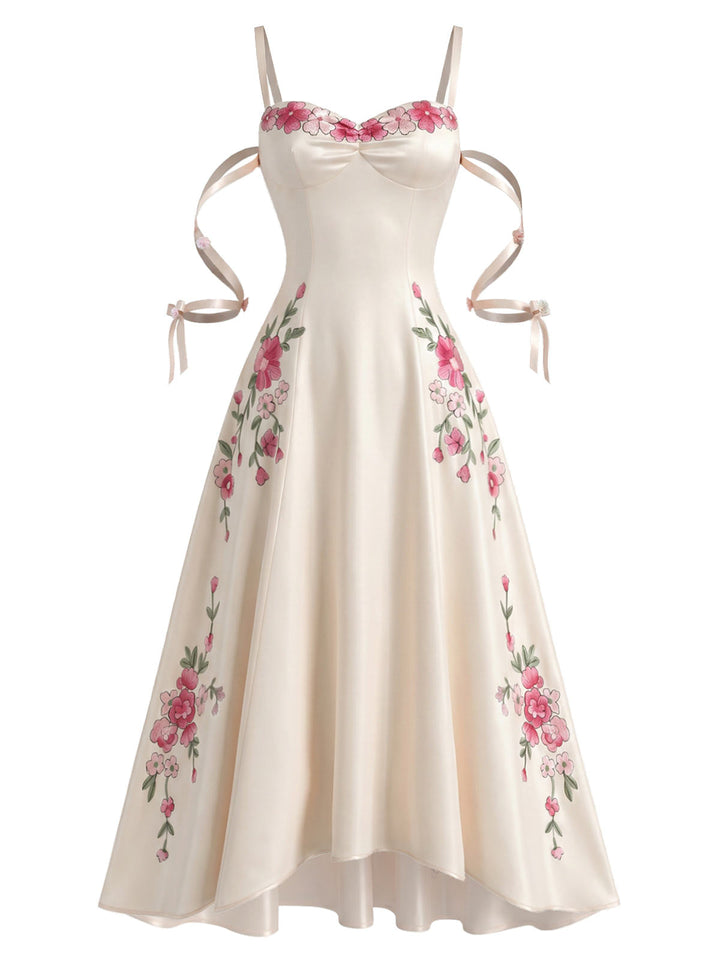 [Pre-Sale] White 1950s Floral Vintage Classic Top 2