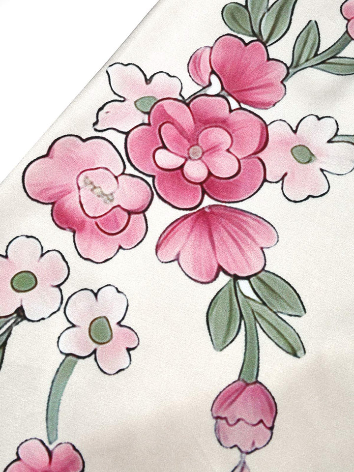 [Pre-Sale] White 1950s Floral Vintage Classic Top 6