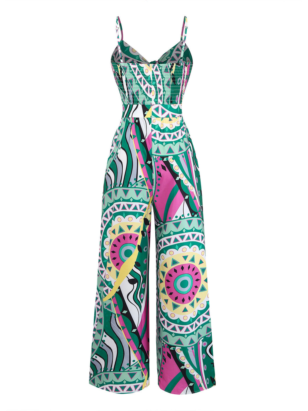 Green 1930s Vintage Classic Jumpsuit 2