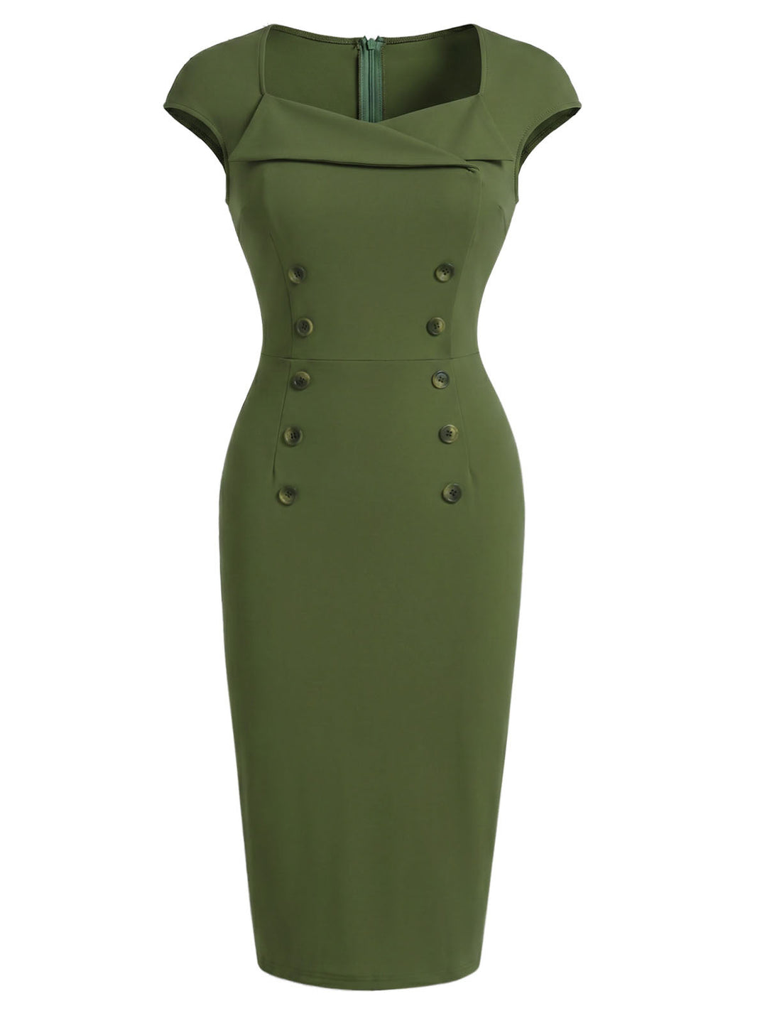 [Pre-Sale] Champagne 1950s Vintage Classic Dress 2