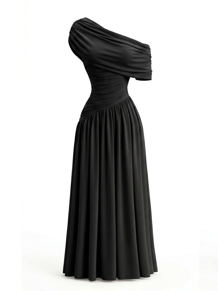 Elegant 1970s Vintage Classic Dress 1