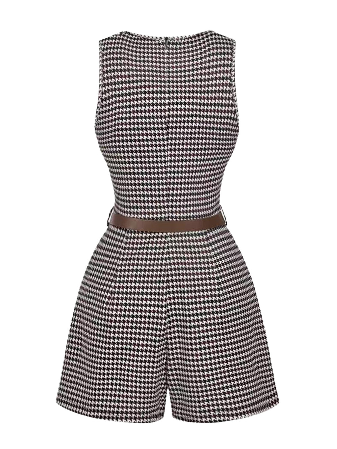1950s Plaid Vintage Classic Jumpsuit 5