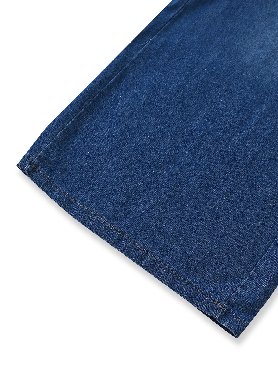 1960s V Neck Denim Vintage Jumpsuit 10