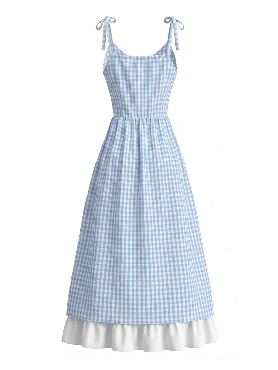 Blw 1950s Plaid Vintage Classic Top 3