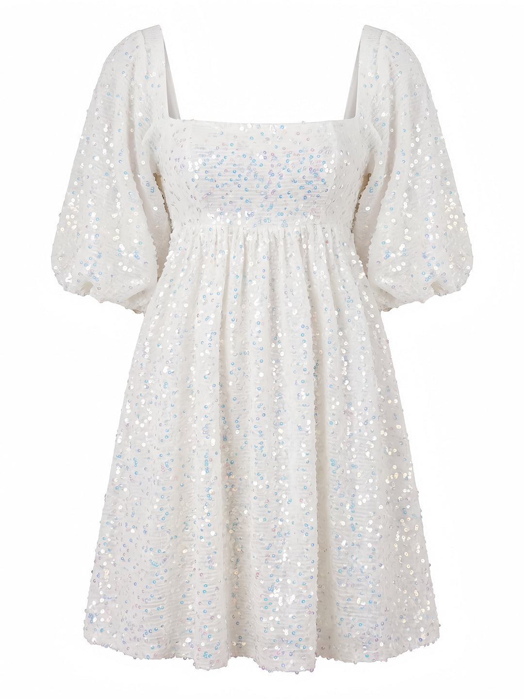 1960s Square Neck Vintage Classic Dress 4