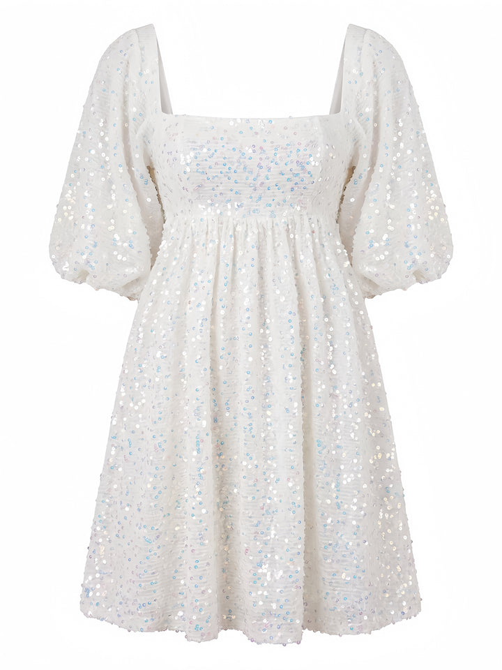 1960s Square Neck Vintage Classic Dress 4