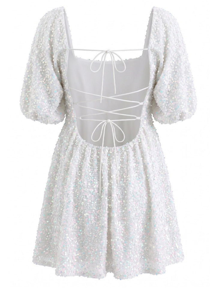 1960s Square Neck Vintage Classic Dress 5