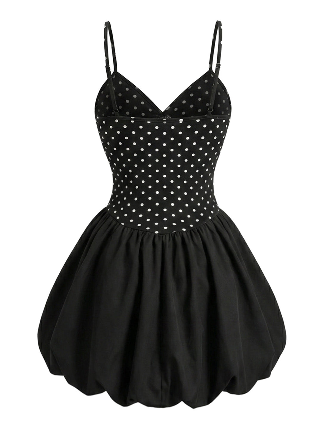 [Pre-Sale] Bbww 1960s Polka Dot V Neck Bow Top 3