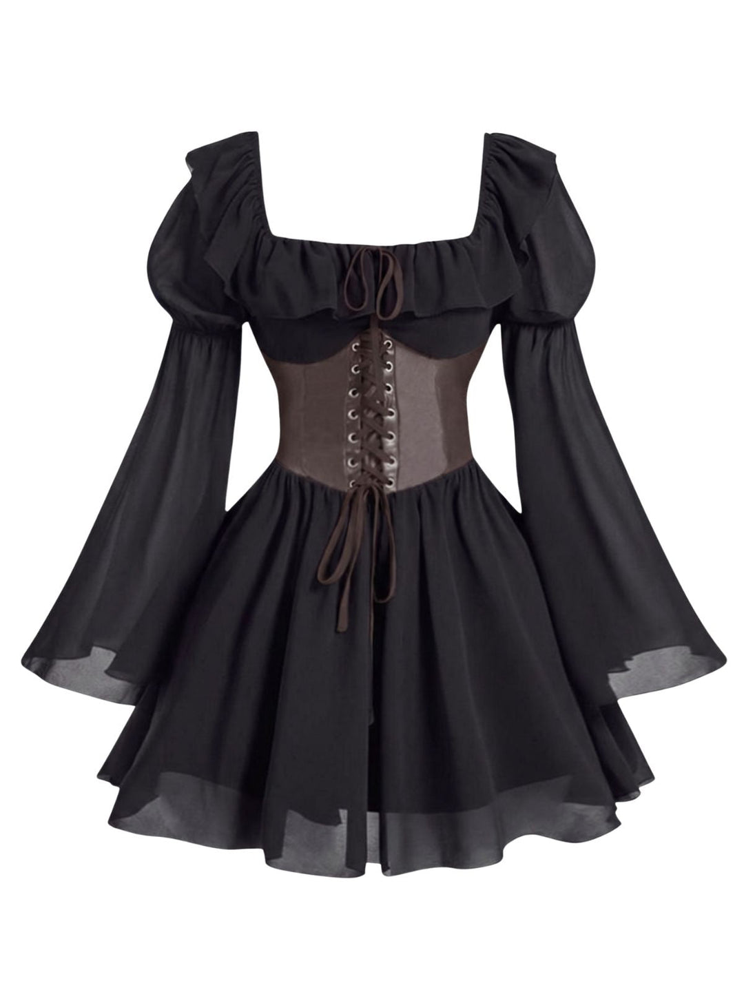 1950s Square Neck Vintage Classic Dress