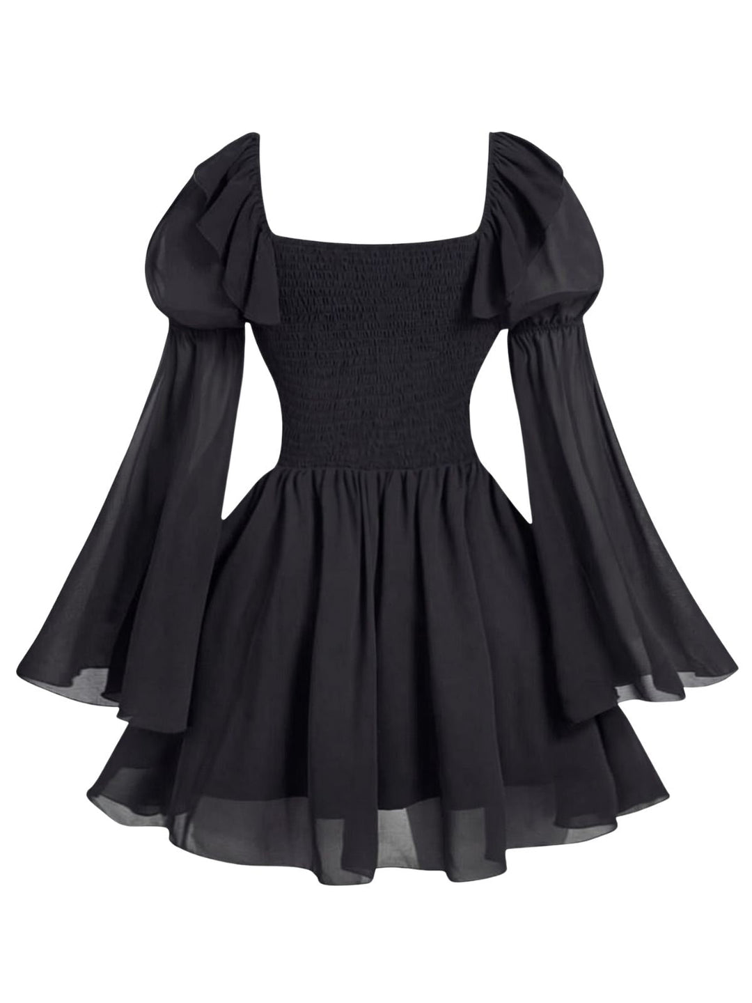 1950s Square Neck Vintage Classic Dress 2