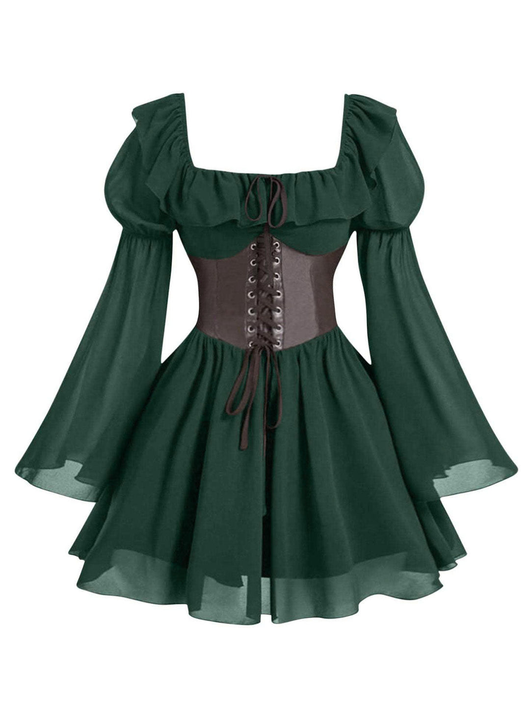 1950s Square Neck Vintage Classic Dress 4