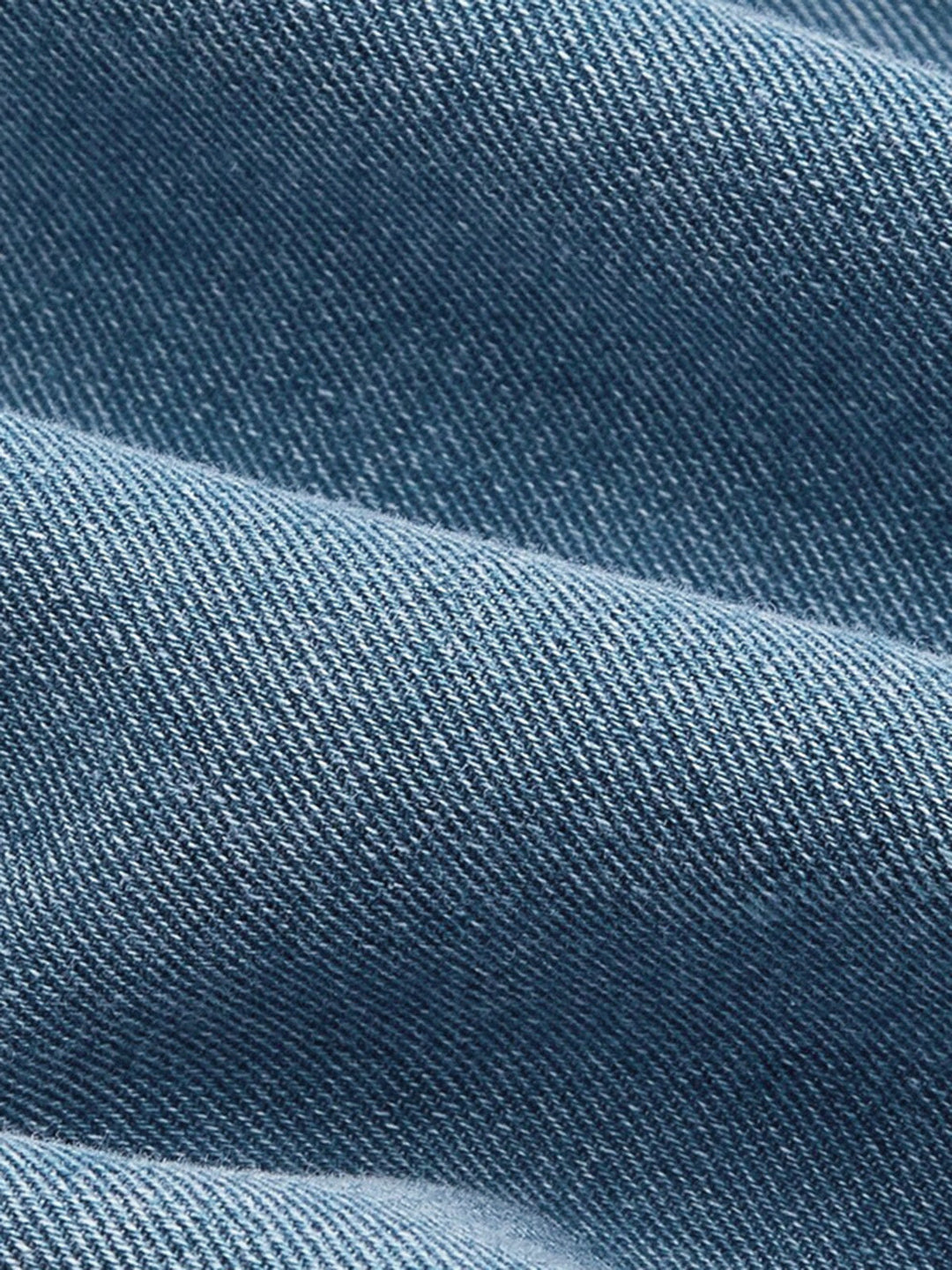 Blue 1950s Halter Bow Denim Top 5