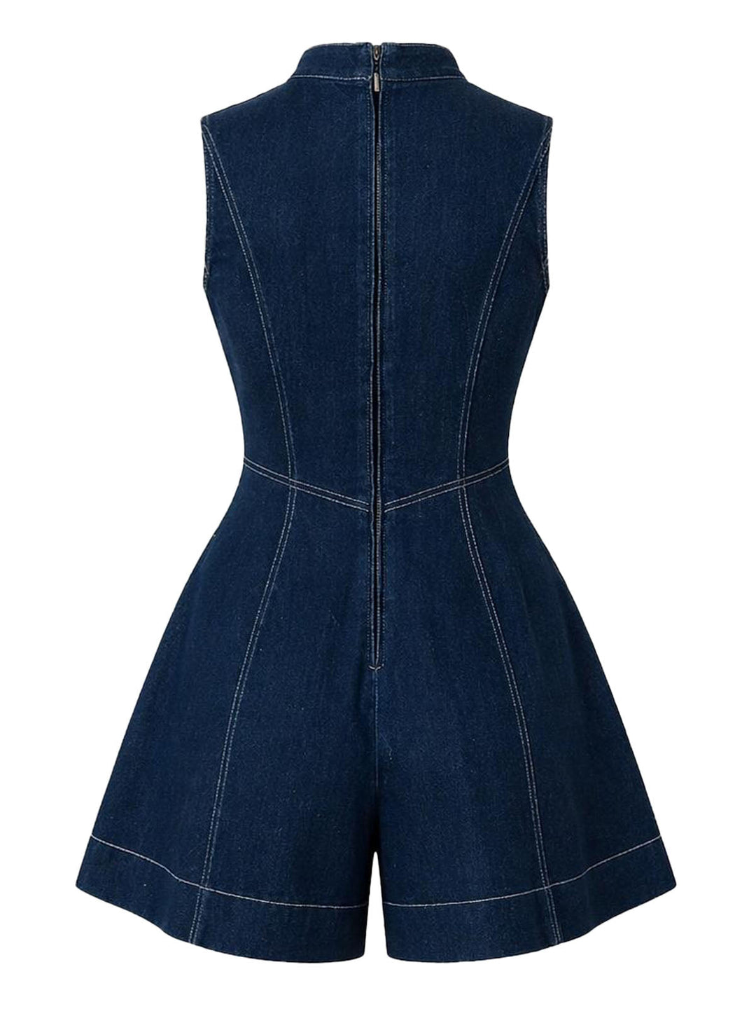 [Pre-Sale] Dark Blue 1980s Denim Vintage Jumpsuit 2
