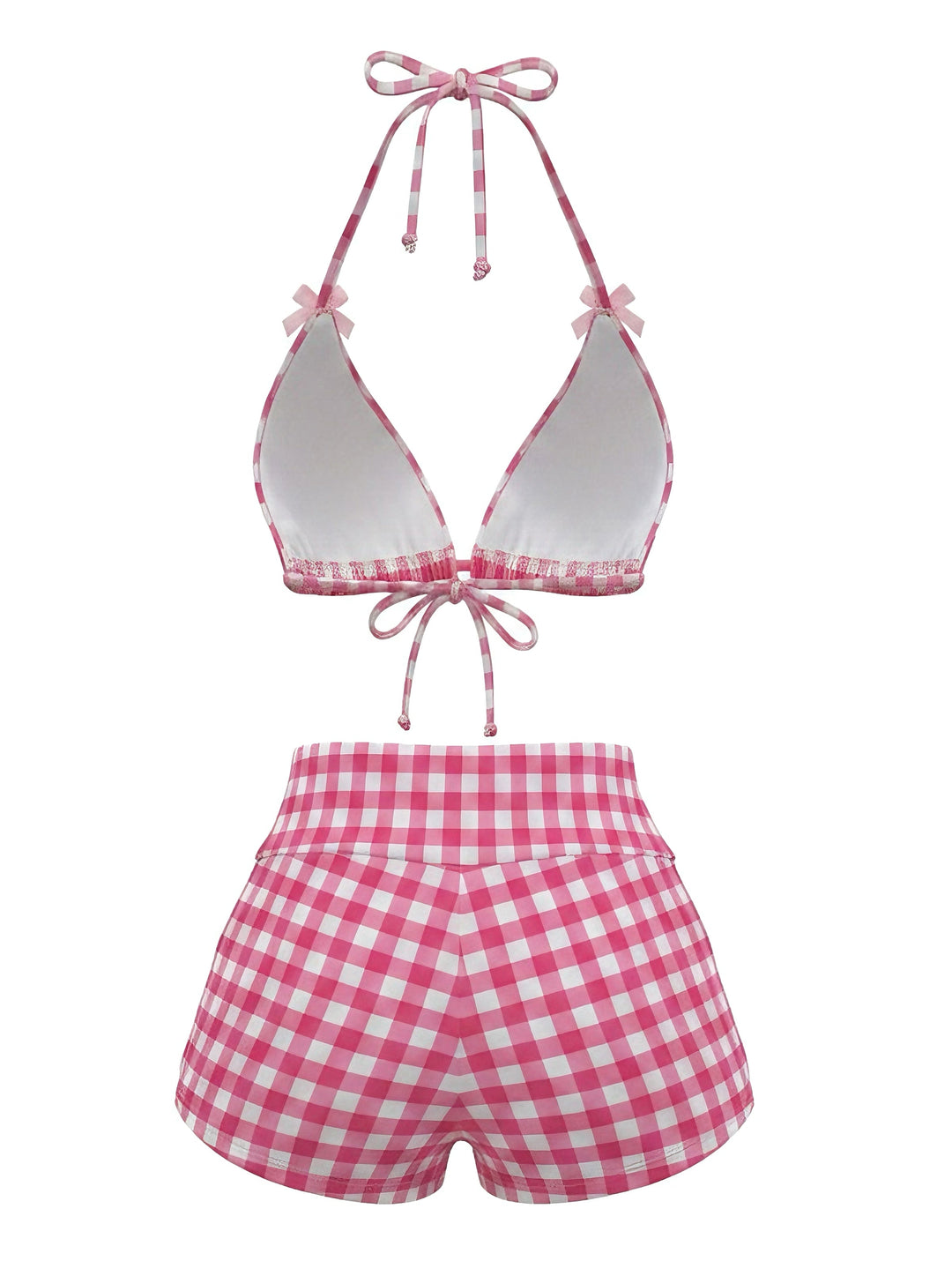 Pink Vintage Bikini Set 2