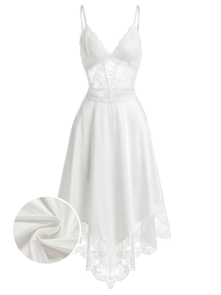 [Pre-Sale] White Lace Vintage Classic Nightgown