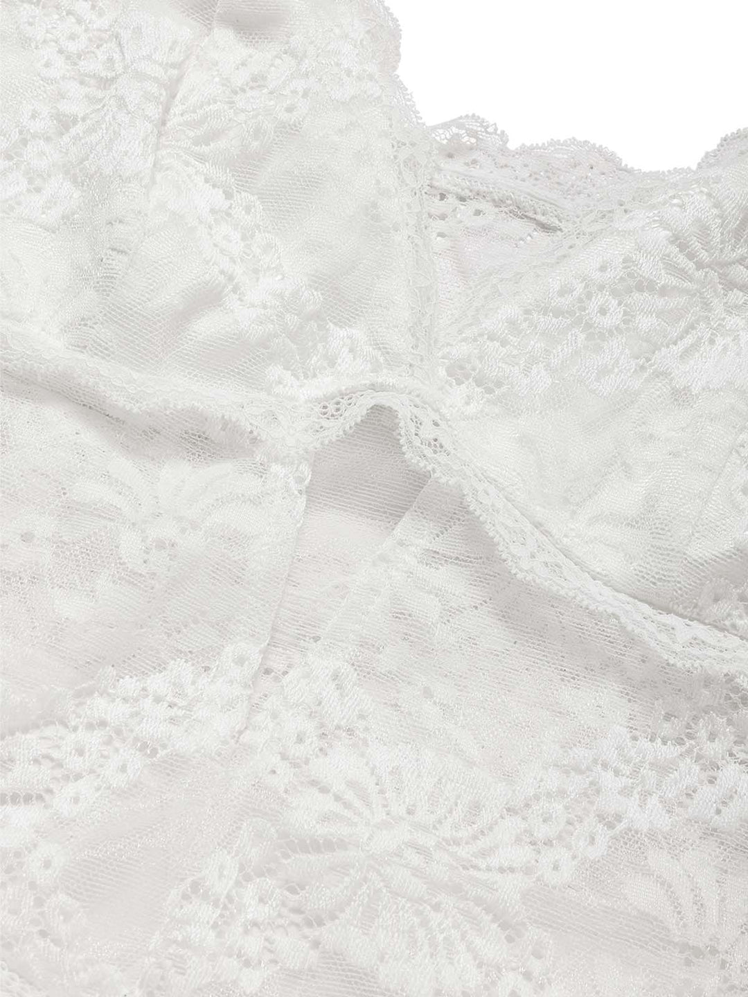[Pre-Sale] White Lace Vintage Classic Nightgown 7