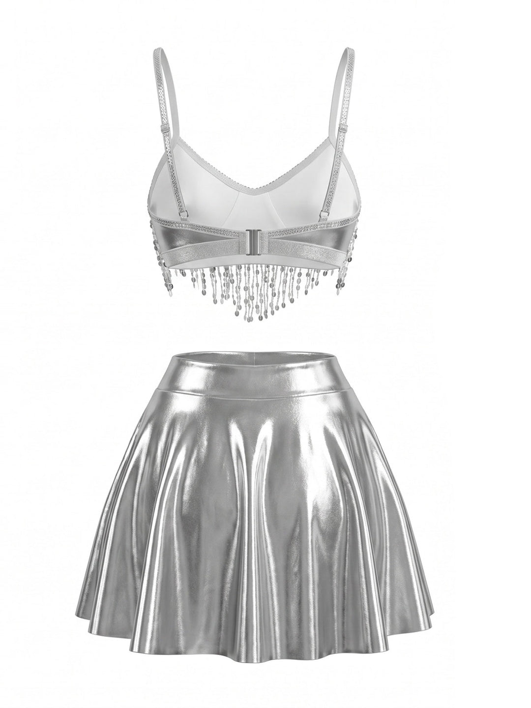 Silver Vintage Two Piece Set 3