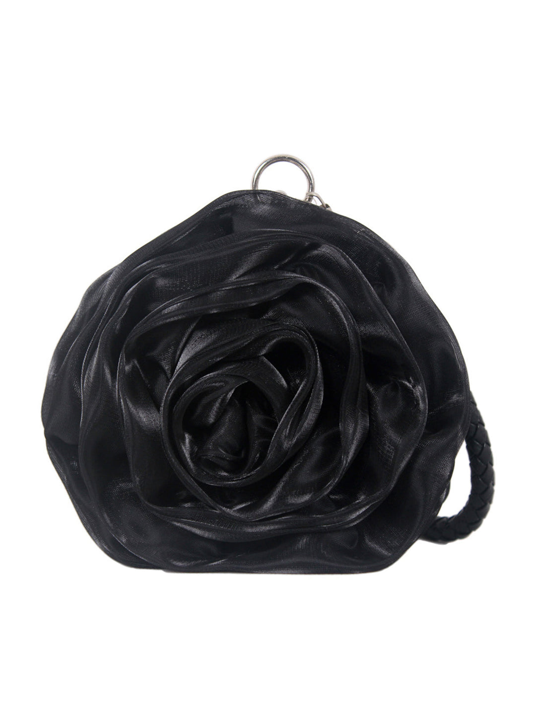 Silk 3D Flower Vintage Handbag, vintage bag, retro purse - perfect for women who love vintage and retro fashion