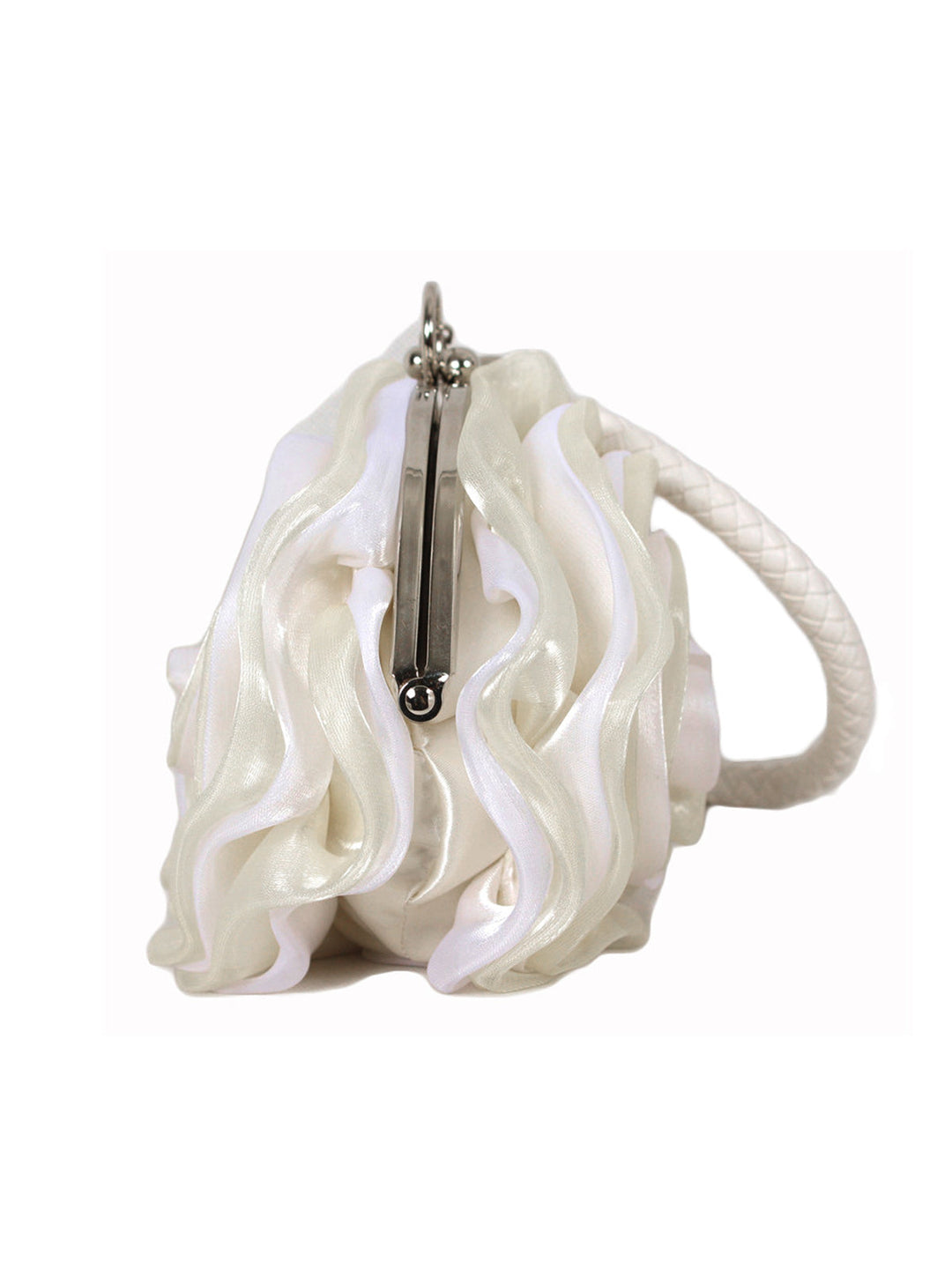 Silk 3D Flower Vintage Handbag, vintage bag, retro purse - perfect for women who love vintage and retro fashion
