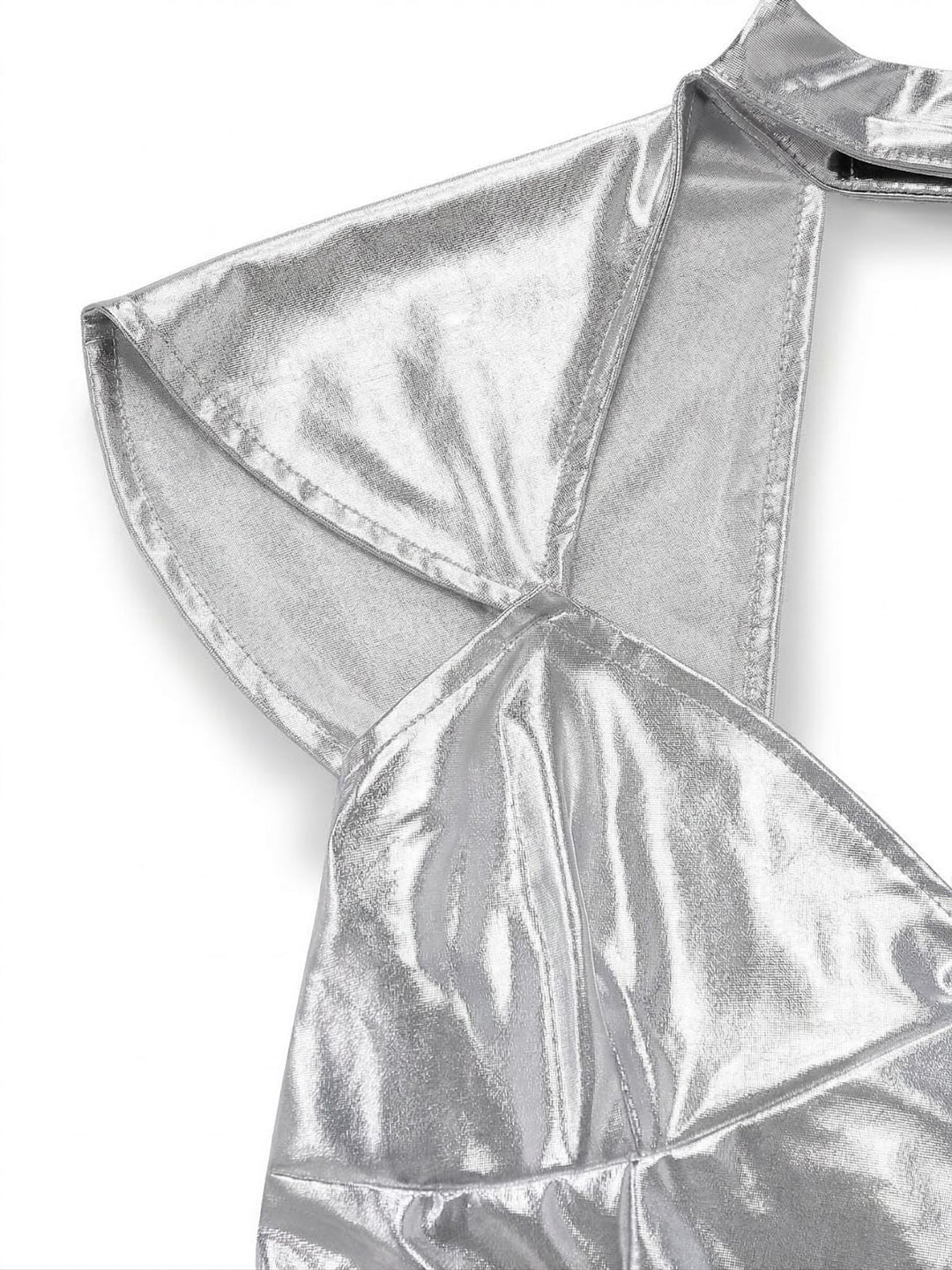 Silver 1960s Futuristic Metallic Space Costume, vintage fashion, retro style - perfect for women who love vintage and retro fashion
