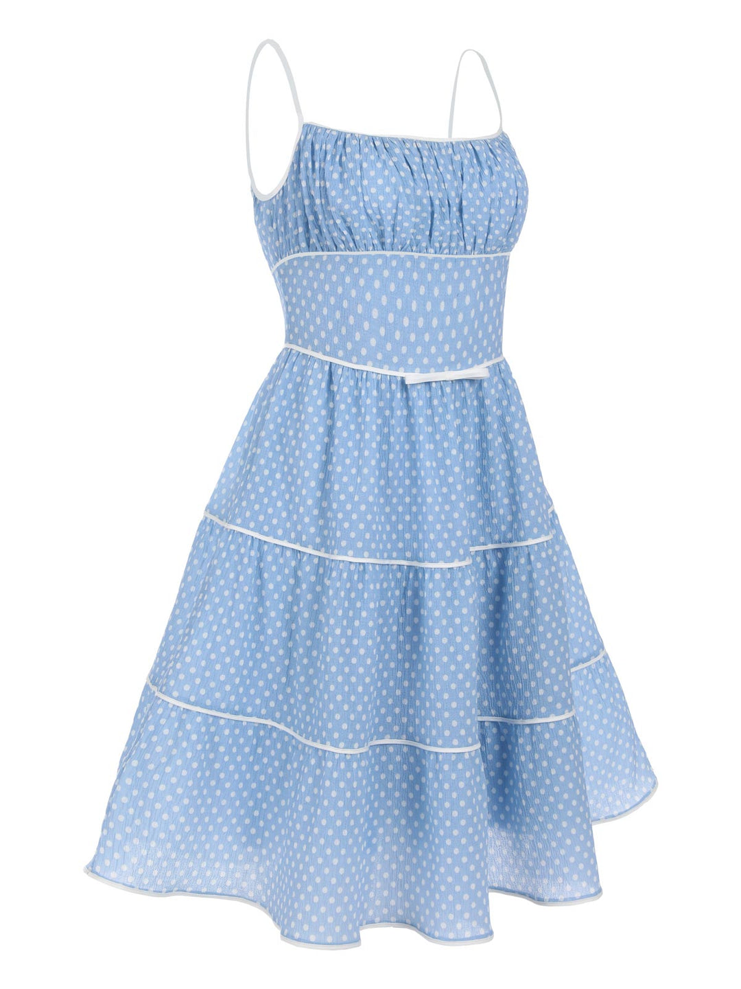Sky 1950s Strap Polka Dot Swing Dress — vintage elegance for the modern woman