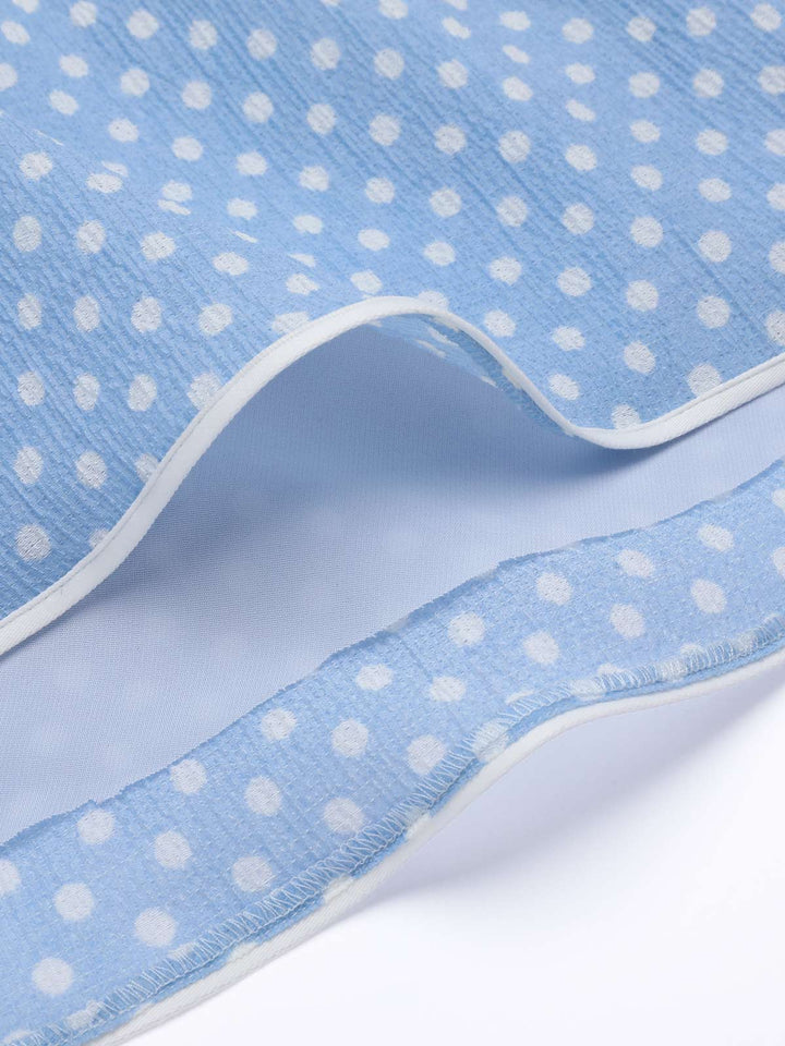 Sky 1950s Strap Polka Dot Swing Dress: timeless style reimagined