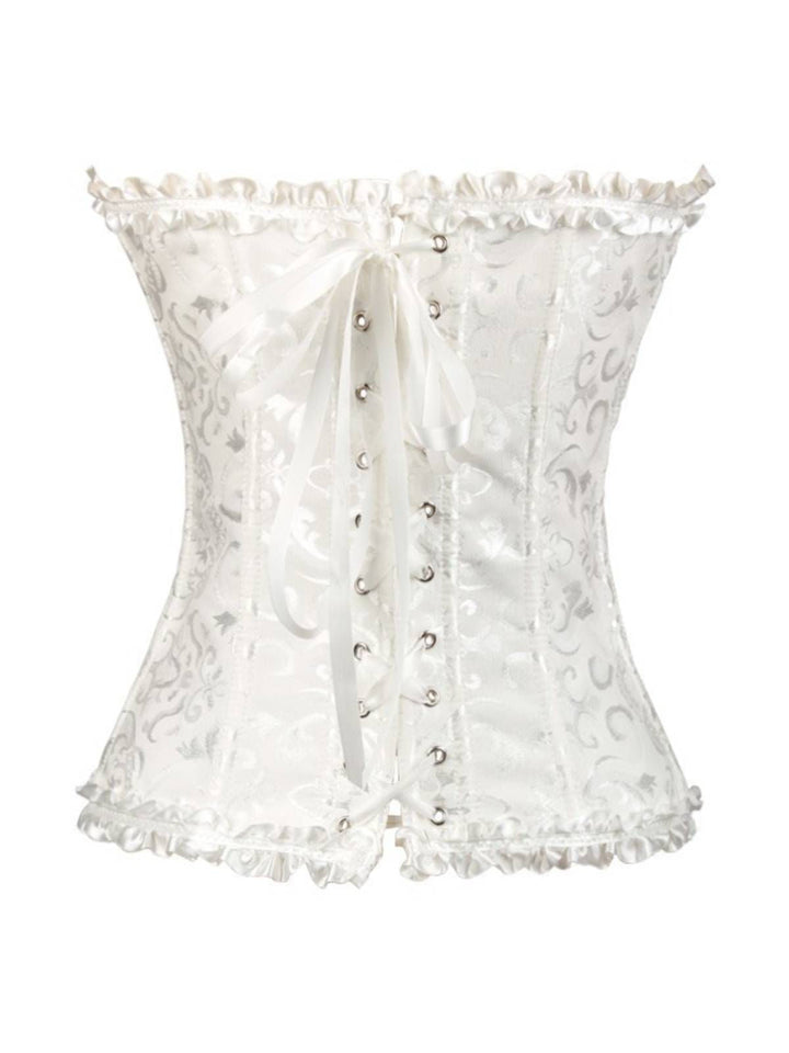 Steampunk Gothic Lace Overbust Corset: timeless style reimagined