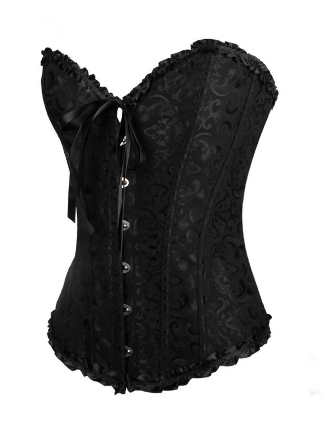 Steampunk Gothic Lace Overbust Corset — vintage elegance for the modern woman