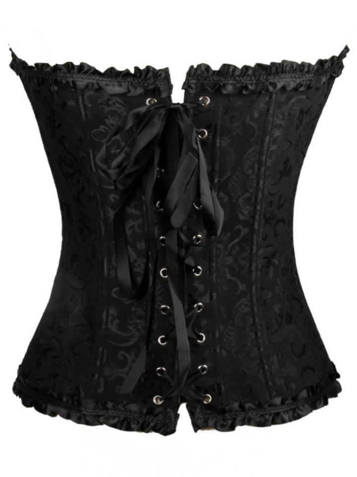 Steampunk Gothic Lace Overbust Corset: timeless style reimagined