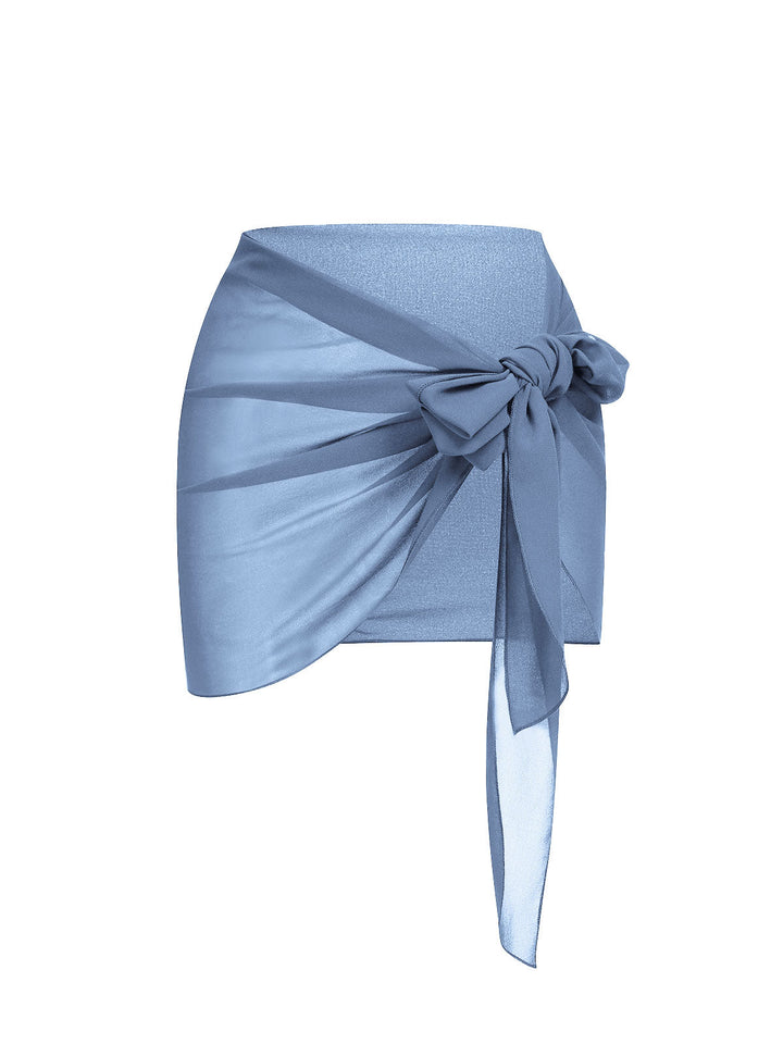 Vintage Solid Chiffon Sun Protection Cover-up: timeless style reimagined
