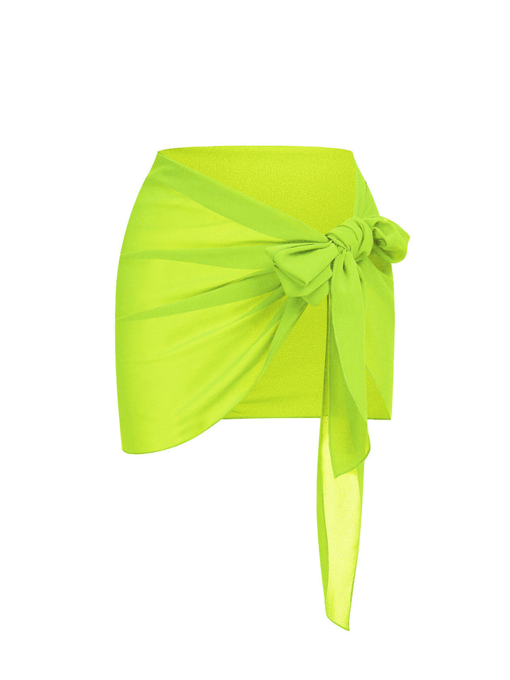 Vintage Solid Chiffon Sun Protection Cover-up: timeless style reimagined