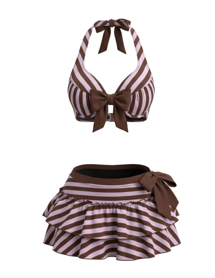 [Pre-Sale] Violet Halter Tankini